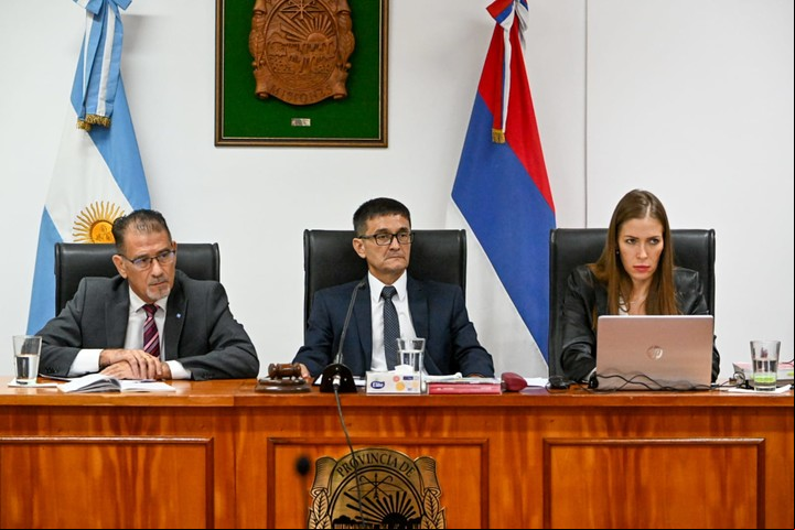 Inicio del juicio oral y público al ex diputado misionero Germán Kiczka (44) y su hermano Sebastián (47).
Fotos Blas Martínez