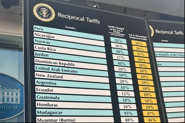 Uno por uno, los aranceles recíprocos que Estados Unidos aplicará al resto del mundo 