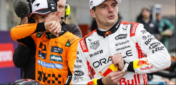 La picante chicana de Verstappen a Norris por su intento de sobrepaso en el pasto del GP de Japón de Fórmula 1: "Una cortadora bastante cara..."