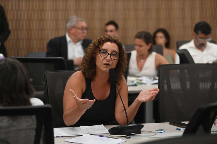 Vanina Biasi, procesada por presunta discriminación.
Foto: Federico López Claro