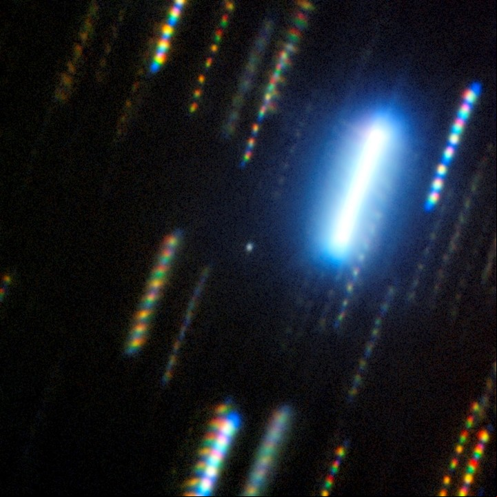 El Telescopio Gemini pudo fotografiar al asteroide (AP).