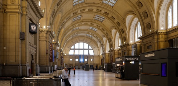 Amenaza de bomba dentro de la estación de trenes de Constitución