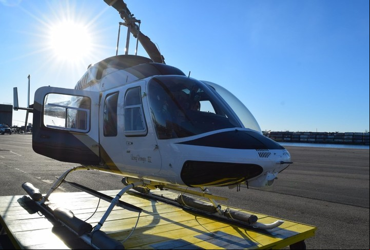 La nave que se estrelló en el río Hudson era un helicóptero Bell 206L-4 LongRanger IV (N216MH).