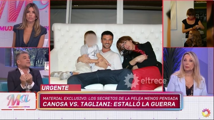 Lucas Bertero detalló cuál era el vínculo que tenía con Lizy Tagliani y por qué terminó de la peor manera. Captura tv.