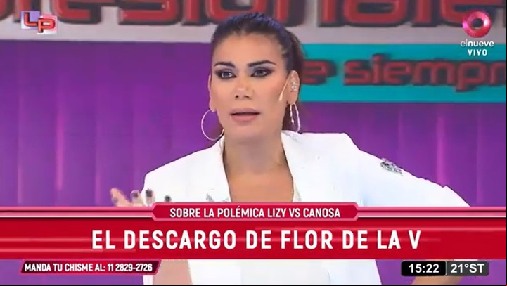Flor de la V recordó los dichos transfóbicos que tuvo Viviana Cosa hacia ella. | Foto: El Nueve