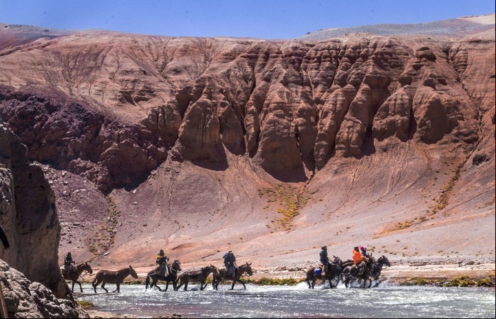 Paso de Comecaballos, en La Rioja. Foto Turismo Nación