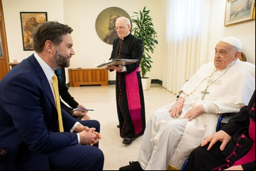 El papa Francisco recibió a JD Vance, vicepresidente de Estados Unidos, tras las críticas a Donald Trump por las deportaciones