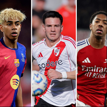 Los espejos de Mastantuono a nivel mundial: los cinco cracks de 18 años que ya son las figuras de sus equipos en Europa