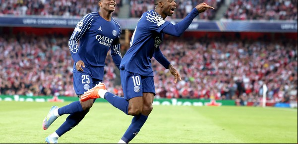 PSG sacó ventaja ante Arsenal en la semifinal de la Champions League: le ganó en Londres, pero hay preocupación por su goleador Dembelé