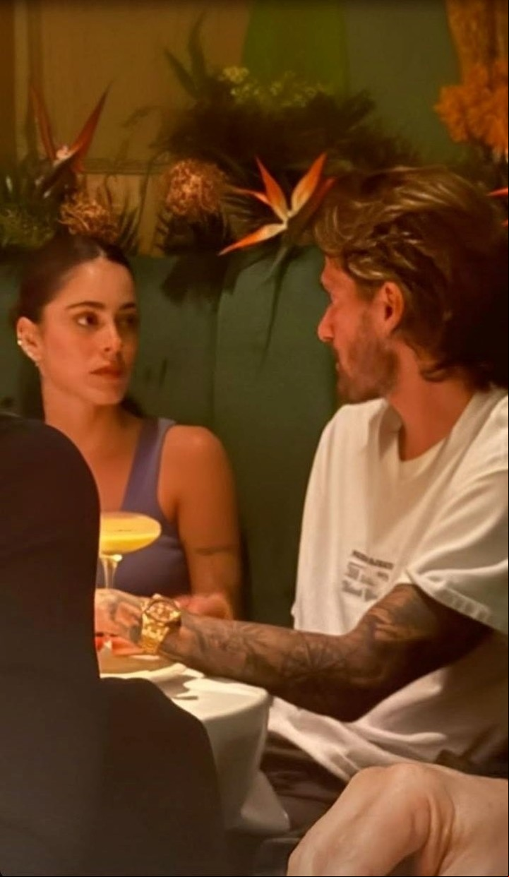 Tini y Rodrigo cenando juntos en Madrid