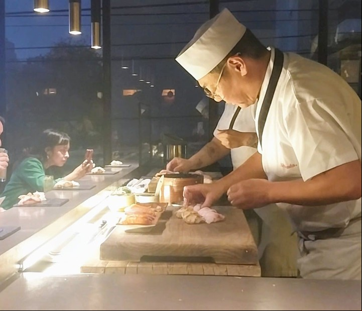 Takeshi Shimada en acción.