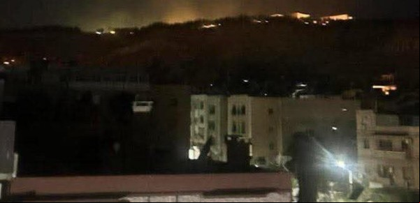 Israel bombardeó las inmediaciones del palacio presidencial de Siria