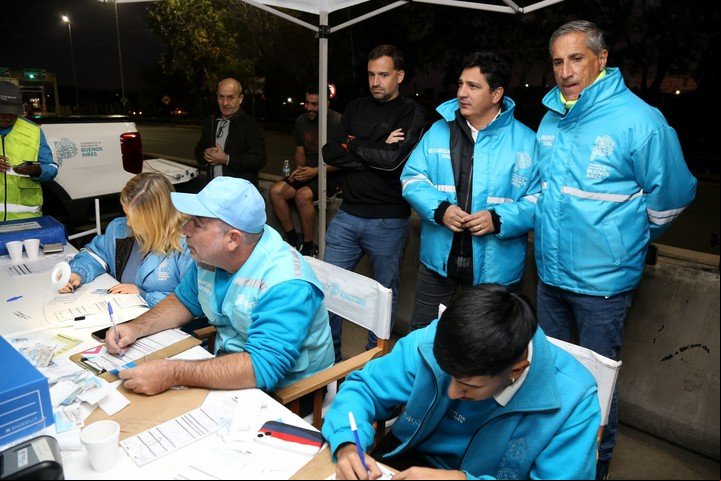 Fuerte operativo de control de alcoholemia en Buenos Aires con gran cantidad de casos positivos