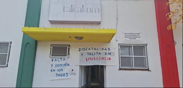En Llavallol hay 200 personas con discapacidad en peligro por falta de pago del Gobierno
