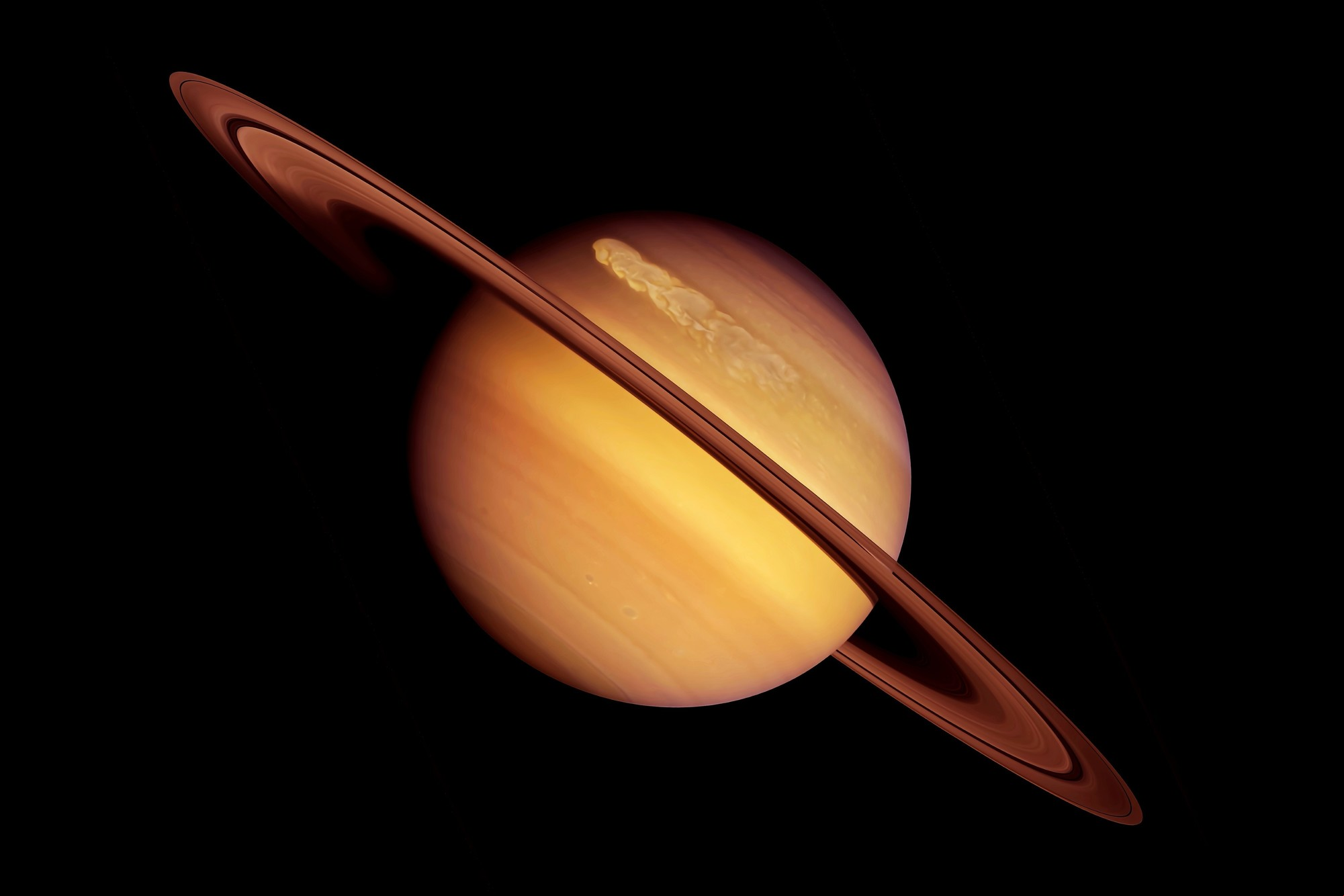 Saturno fue, hasta el descubrimiento de Urano, el regente de Acuario. Foto: ilustración Shutterstock