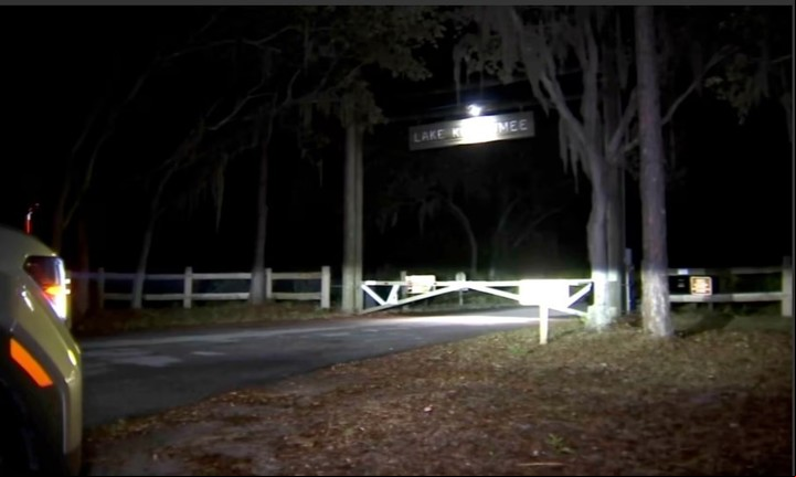 La puerta de ingreso del lago Kissimmee (AP).