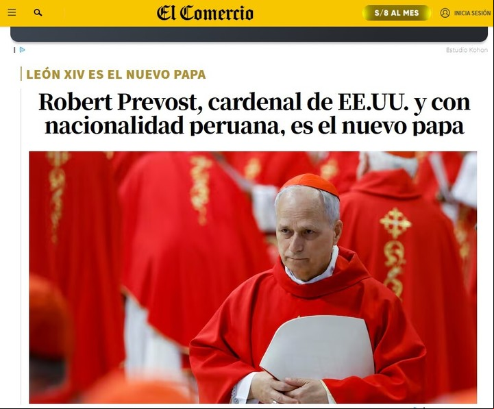 Prevost nació en Estados Unidos pero tambiéntiene nacionalidad peruana.