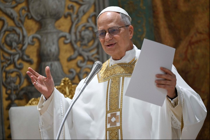 León XIV, un misionero agustino nacido en Chicago. Foto: EFE