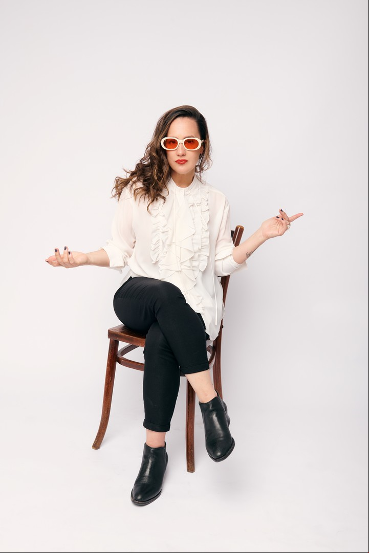 Julieta Otero: "En la menopausia mi grito de rebeldía es decir que está buenísimo que estemos confundidas". Foto: Prensa.