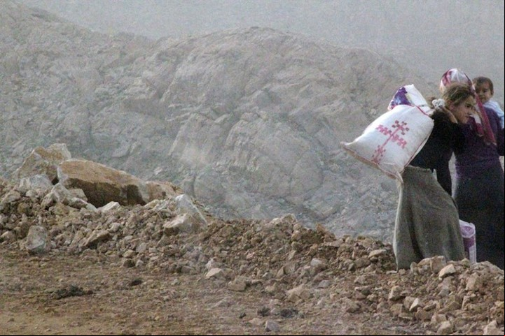 Pobladores montañeses de Turquía oriental fotografiados por el periodista sirio-argentino Avedís Hadjian.