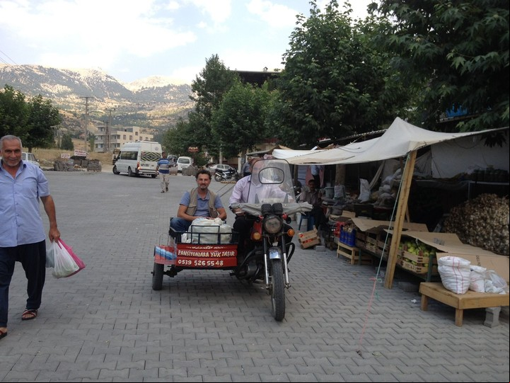 Uno de los transportes de los que se valió Avedís Hadjian para recorrer Turquía oriental.