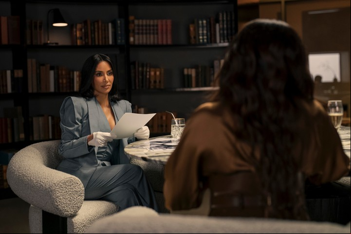 Kim Kardashian interpretará a la líder de una firma de mujeres especializada en divorcios. Foto: Prensa Disney+.