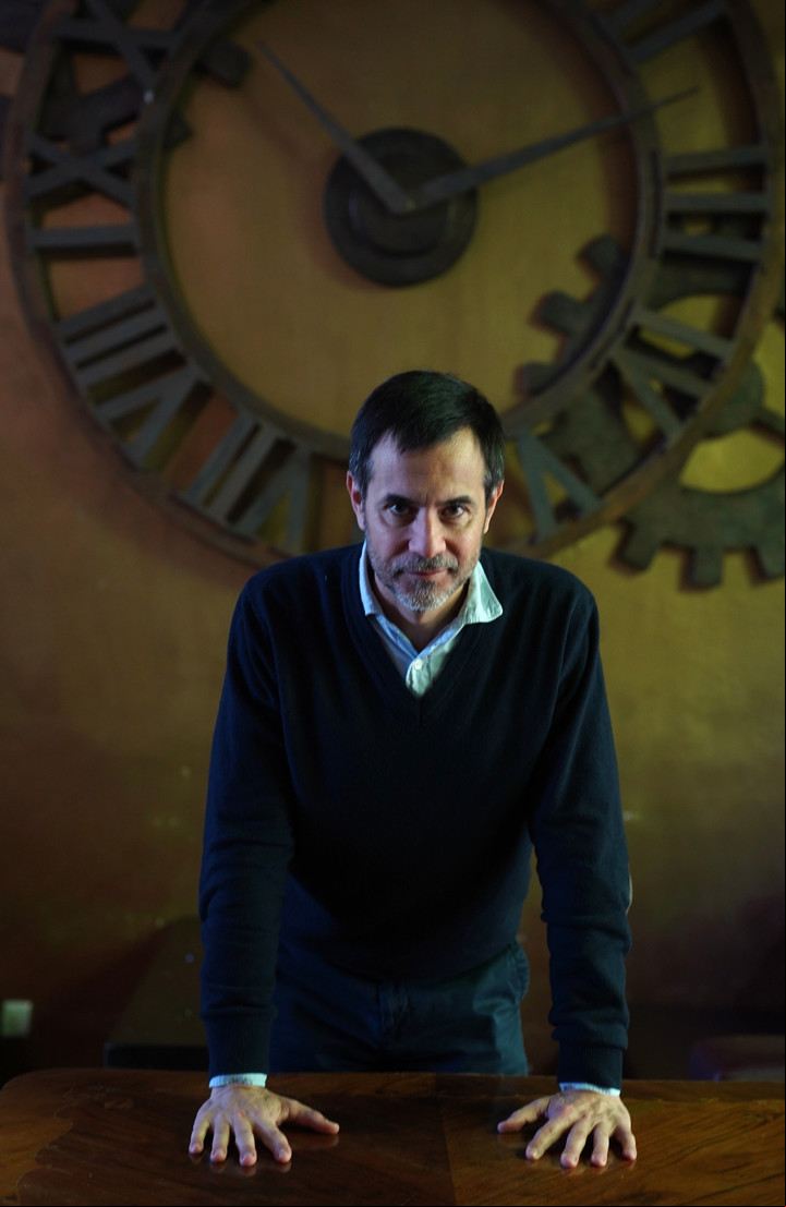Luis Solano fundó Libros del Asteroide hace 20 años. Foto: Guillermo Rodríguez Adami.