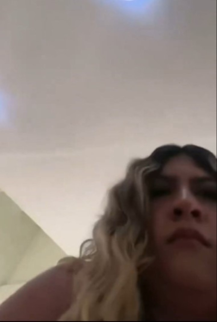 La última imagen que se vio en la transmisión: Érika fue quien la finalizó tras el asesinato de Valeria Márquez.