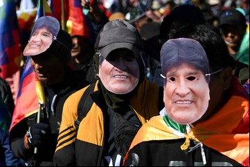 "Si lo vemos en la calle, lo detenemos": dura advertencia a Evo Morales en una caravana que terminó con incidentes en Bolivia