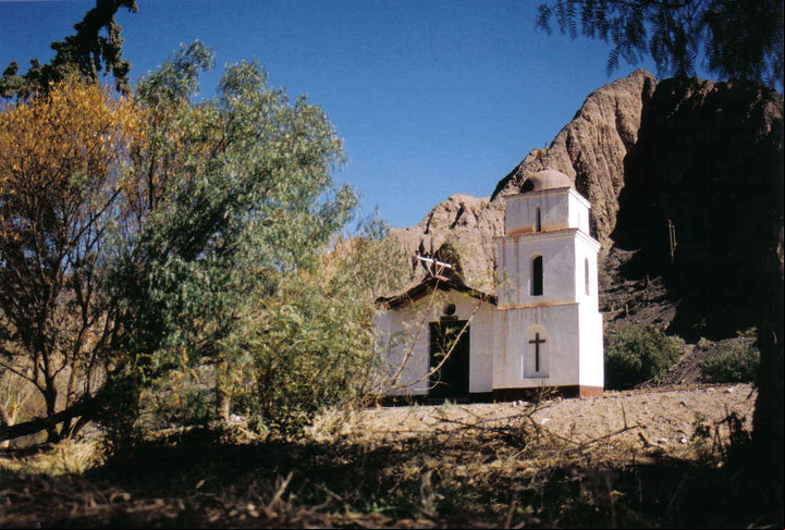 Capilla de la histórica Posta de Hornillos. Foto: Mariana Mamani