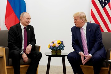 Donald Trump dijo que hablará el lunes con Vladimir Putin para poner fin al "baño de sangre" en Ucrania