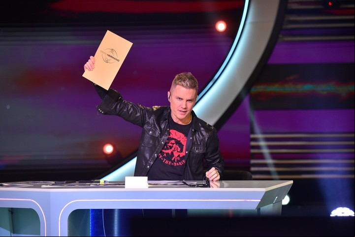 Santiago del Moro dio el nombre del nuevo eliminado de Gran Hermano. Foto: prensa TELEFE.