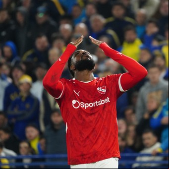 Alvaro Angulo, "la Pantera Negra Turbo" de Independiente que predijo un gol en la Bombonera y cumplió
