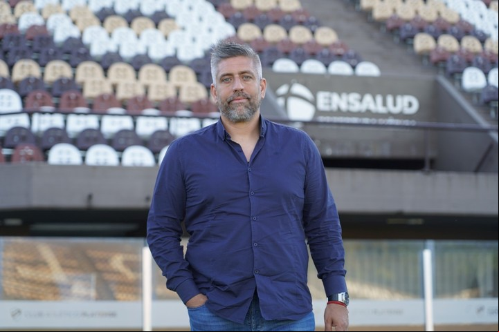 Sebastián Ordoñez, presidente de Platense, finalizaría su derecho de isión en agosto.