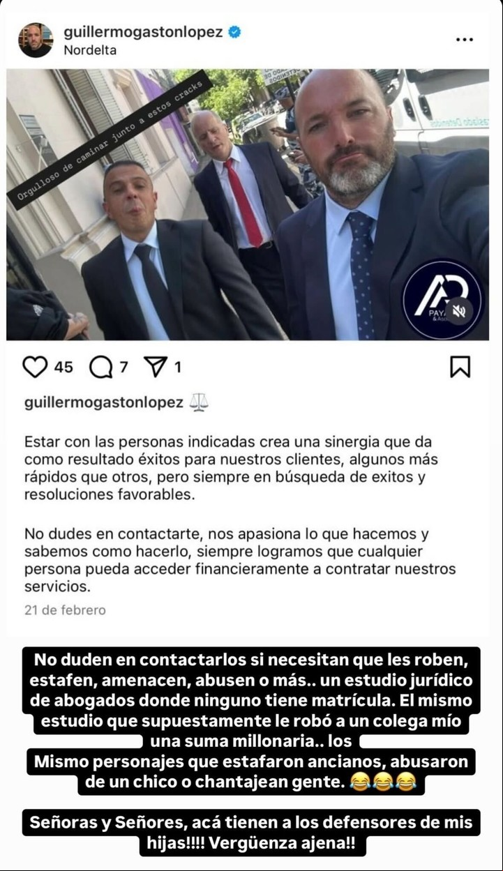Mauro Icardi expuso a los abogados de Wanda Nara con fuertes acusaciones. Foto: Instagram