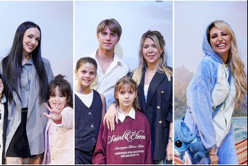 De Wanda Nara y sus hijos al regreso de las Bandana: todos los famosos que fueron a la premiere de Lilo & Stitch