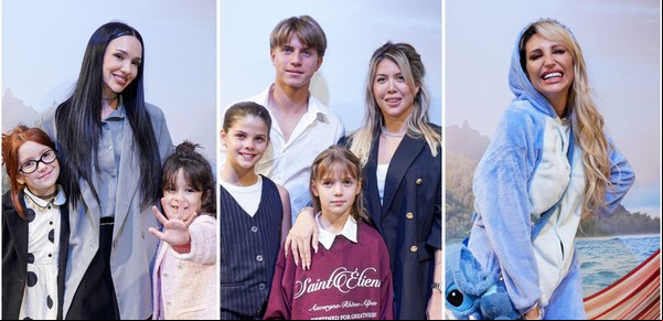 De Wanda Nara y sus hijos al regreso de las Bandana: todos los famosos que fueron a la premiere de Lilo & Stitch