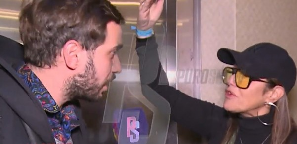 Enojo e insultos, María Fernanda Callejón explotó contra un notero: "¡Me faltaste el respeto!" 