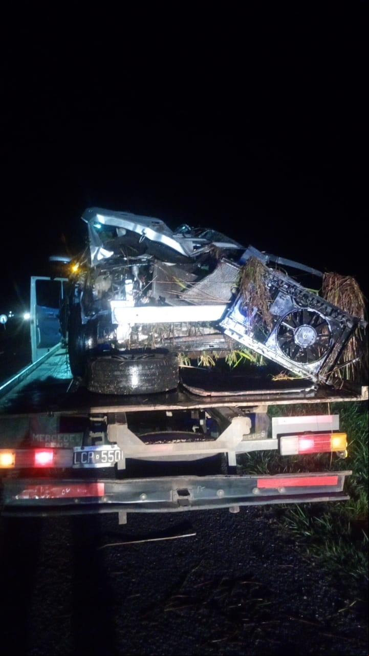 Raúl Osvaldo Ludueña (71) y su esposa, Silvia Marta Molina (74), murieron al volcar en la ruta 2, en Las Armas.