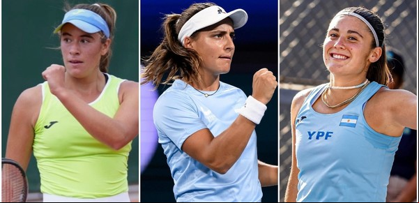 Solana Sierra, María Lourdes Carlé y Julia Riera hicieron historia en Roland Garros, pasaron la qualy y serán 10 los argentinos en París