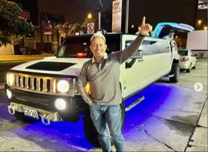 Freddy Díaz Pérez, el influencer colombiano que era señalado como cabeza de la maniobra en Perú. Foto Instagram