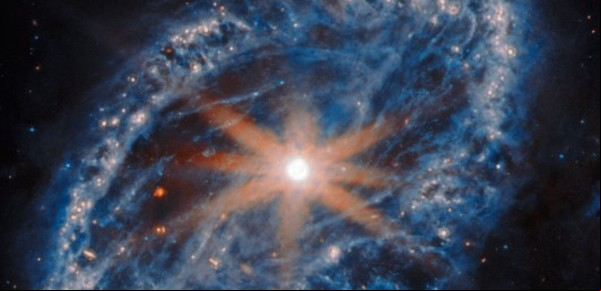 La foto NASA del día: una galaxia en espiral captada desde el telescopio Webb