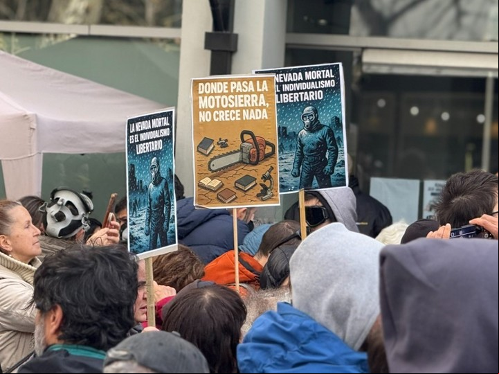 Marcha del Conicet.
