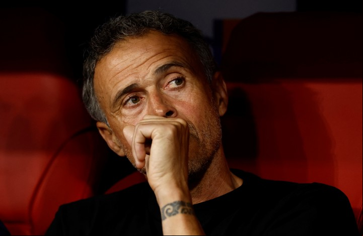 Luis Enrique, el cerebro detrás del PSG. Foto: REUTERS / Stephanie Lecocq.
