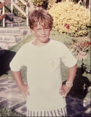 Darío en su infancia